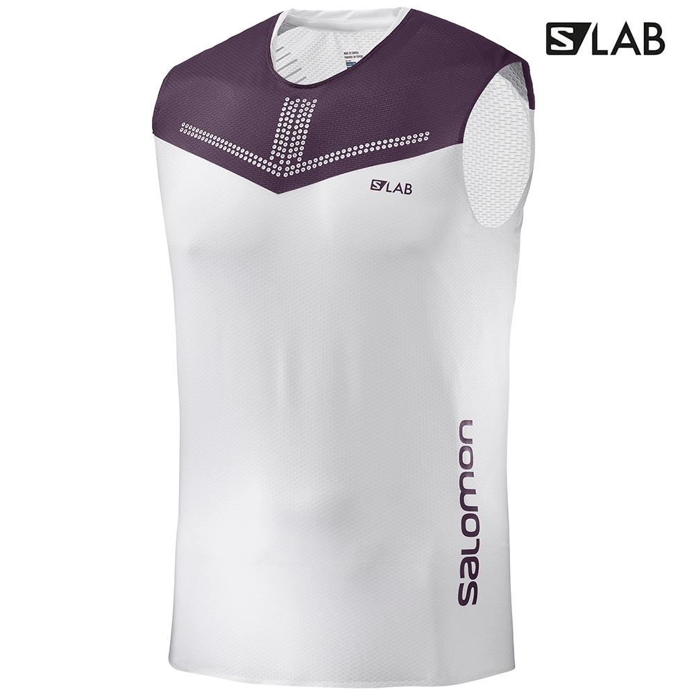 Salomon Tanktops Herre Hvide - S/LAB SENSE M (VJMOU-8476)